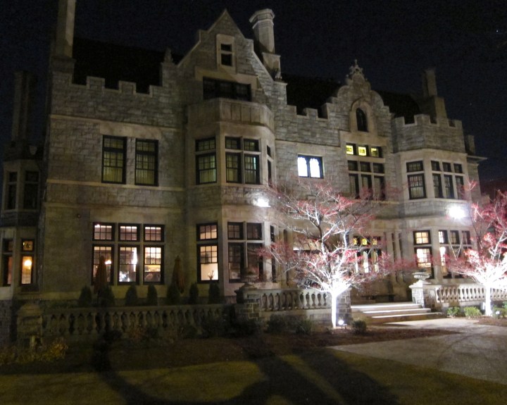 Night-time at the McCook mansion