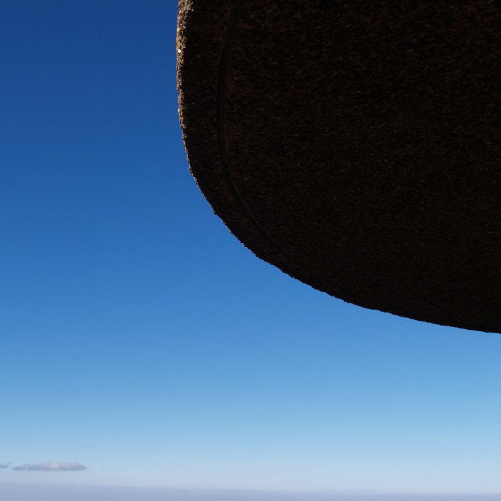 A better angle on the dome