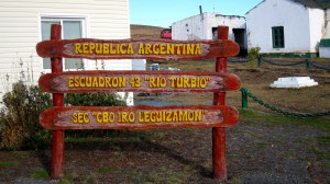 Argentina - Chile border near Puerto Natales