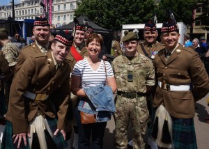 HVW Loves the Military Men @ George Square