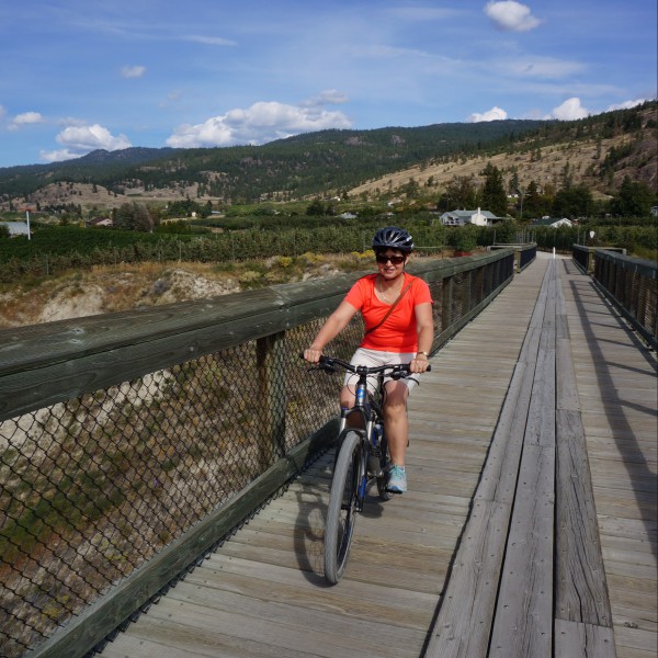 HVW on Kettle Valley Rail Trail