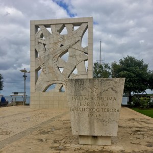 Commuinist era monument @Rovinj