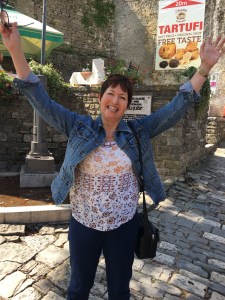 Obligatory hands-up photo