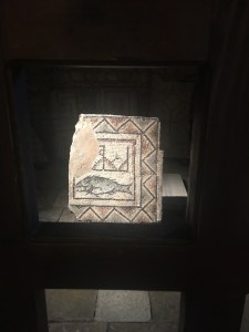 5th century mosaic: Christian fish symbol, or menu?