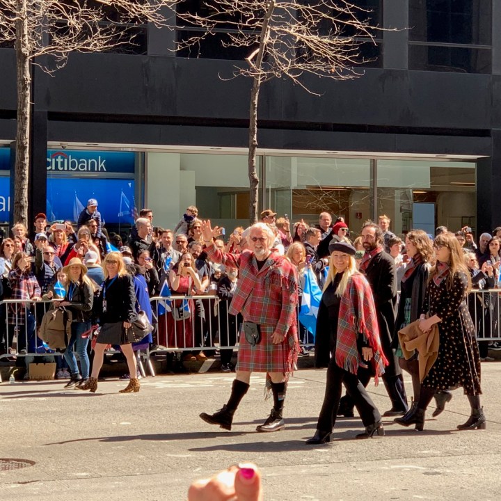 Parade Grand Master Billy Connelly @Tartan Day Parade NYC