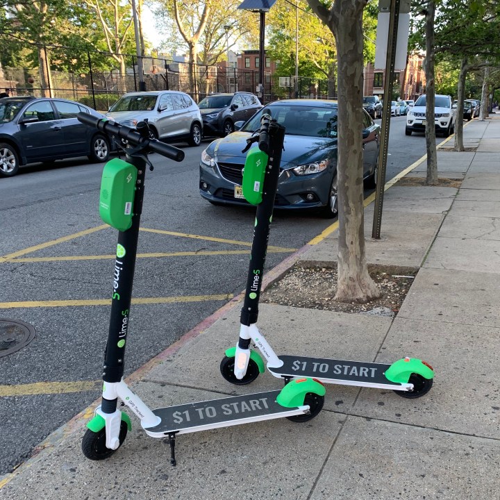 Lime scooters @ Hoboken