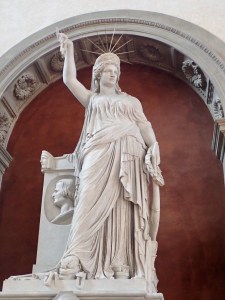 Basilica di Santa Croce - I can't escape this Lady