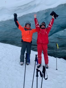 SMB + NLD @ Ice cave on Blackcomb Glacier