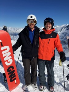 AWB + SMB @ Blackcomb Glacier on a bluebird day