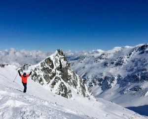 SMB @ Blackcomb Glacier on a bluebird day