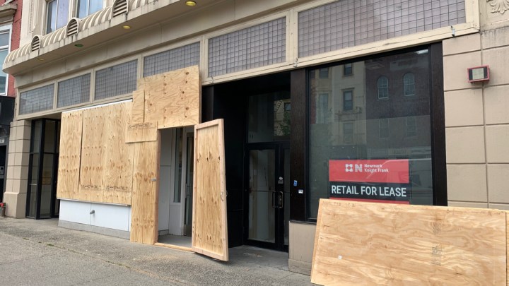 Hoboken business prep for George Floyd protest