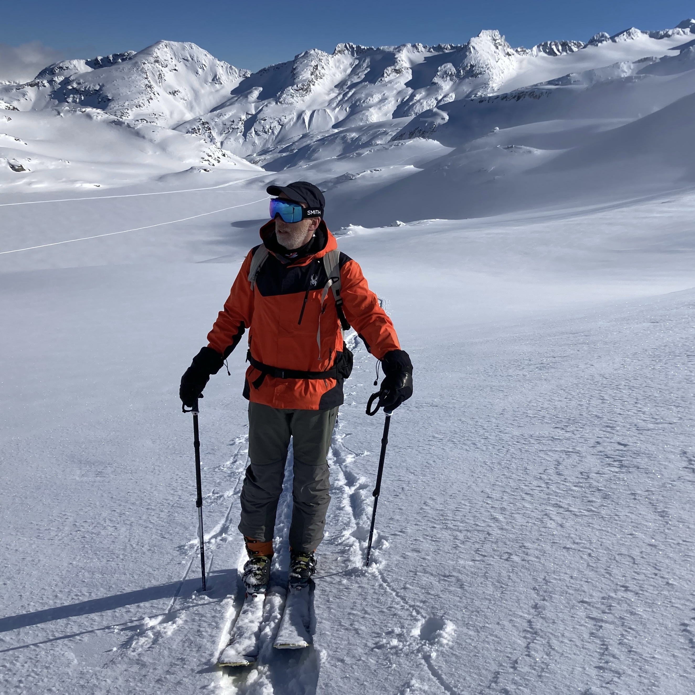 Touring in Blackcomb backcountry