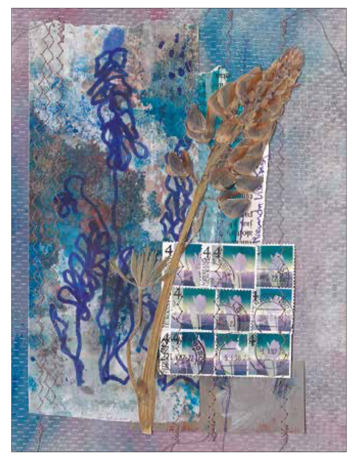 Mail art example from The Museum of Instant Images https://www.colori.nl/mii/index_mii.htm