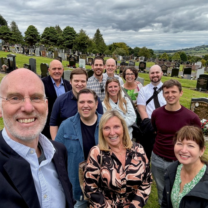 At Vale of Leven Cemetary